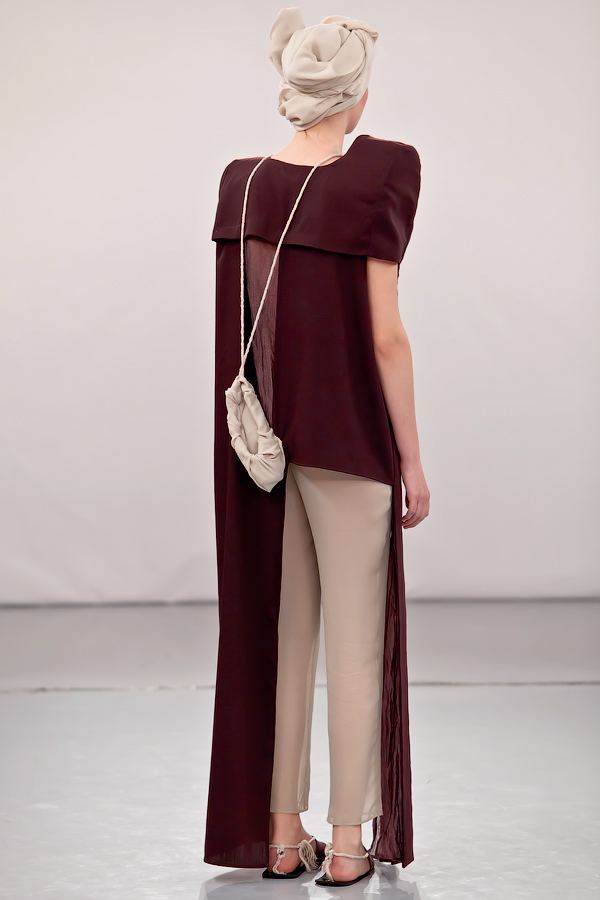 Draped Vest + Maxi