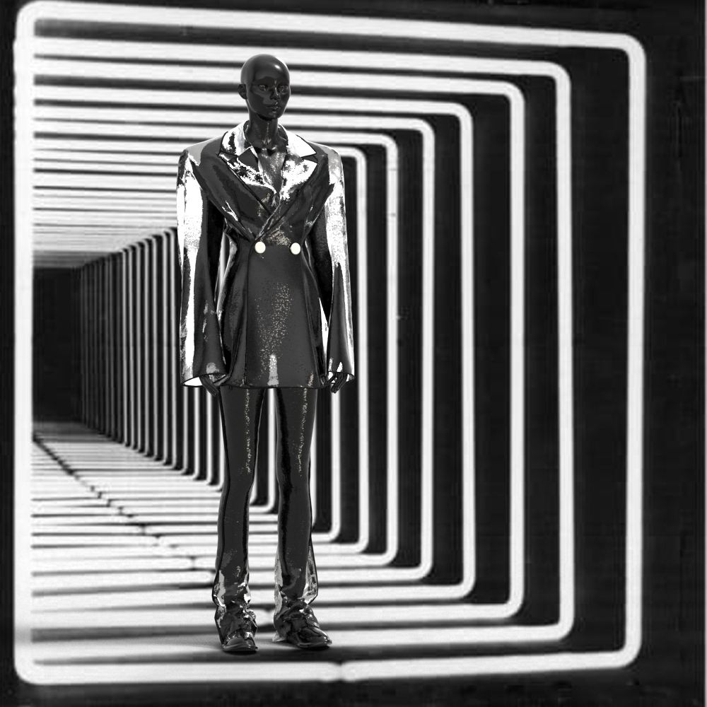 Metallic Suit — CLO 3D