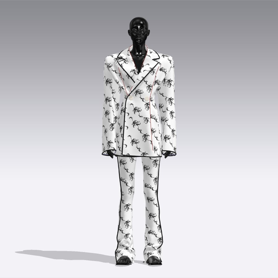 Printed Suit — CLO 3D