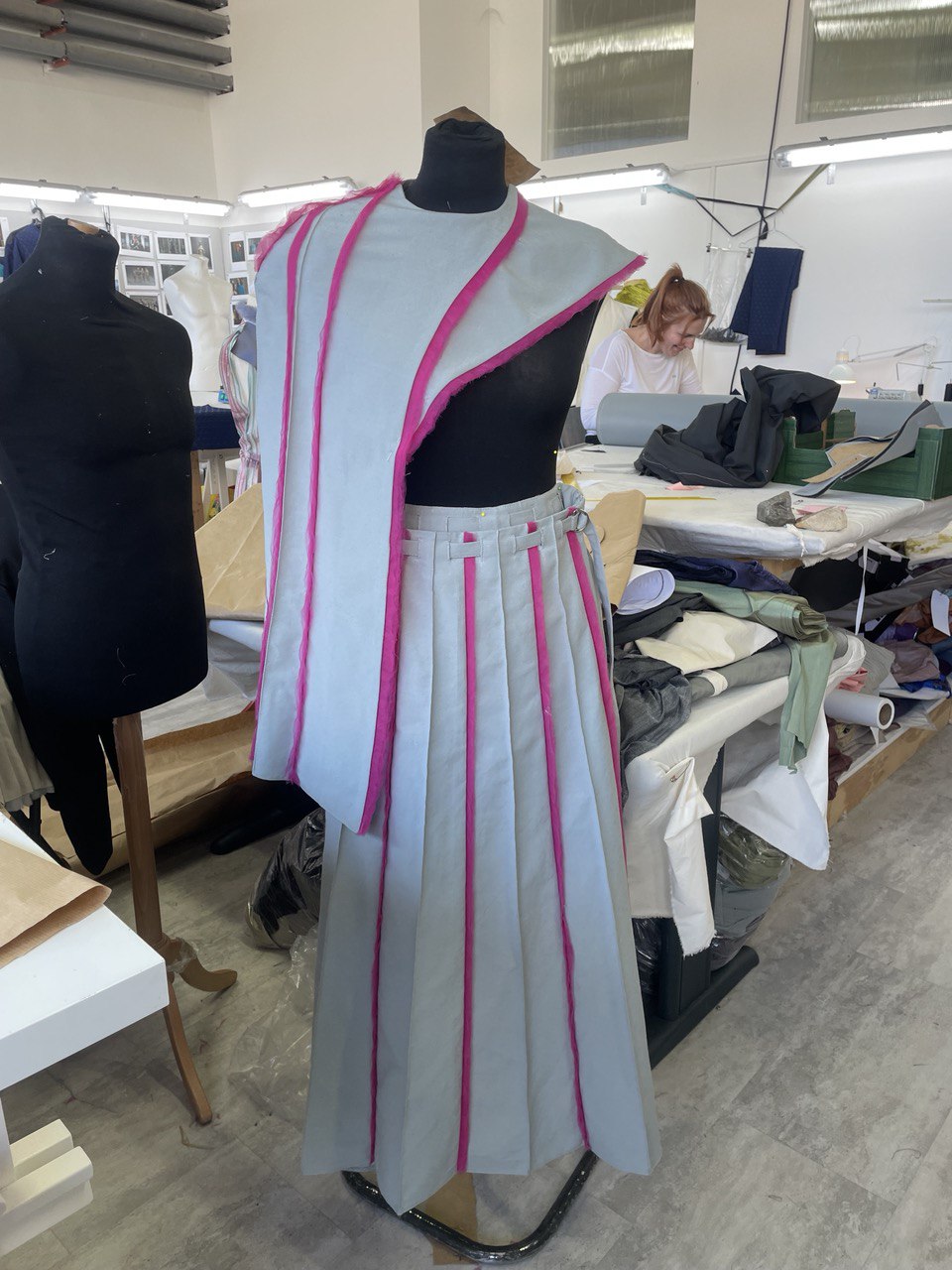 Sculptural Petal Dress