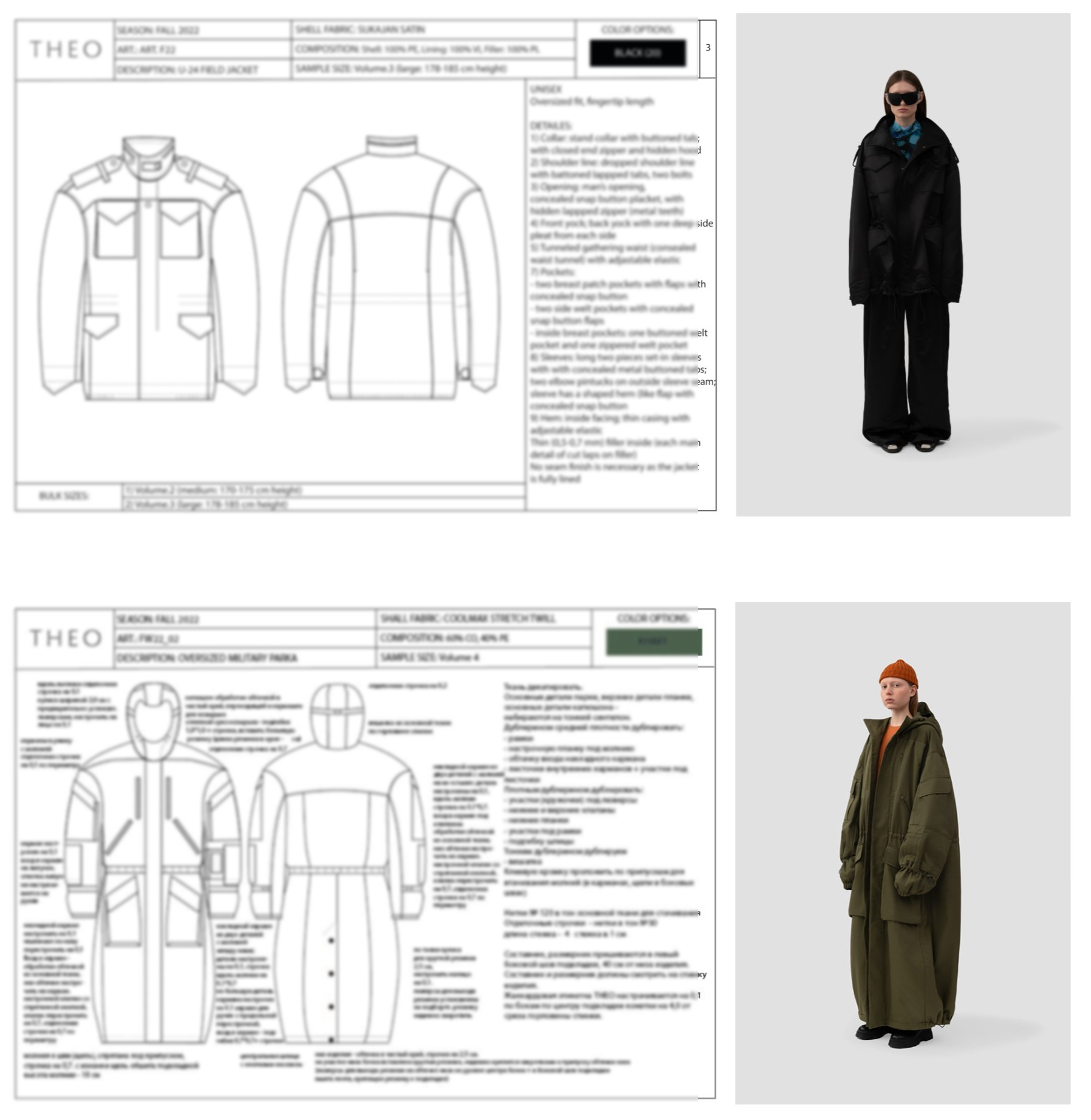 Tech Pack — Military Parka